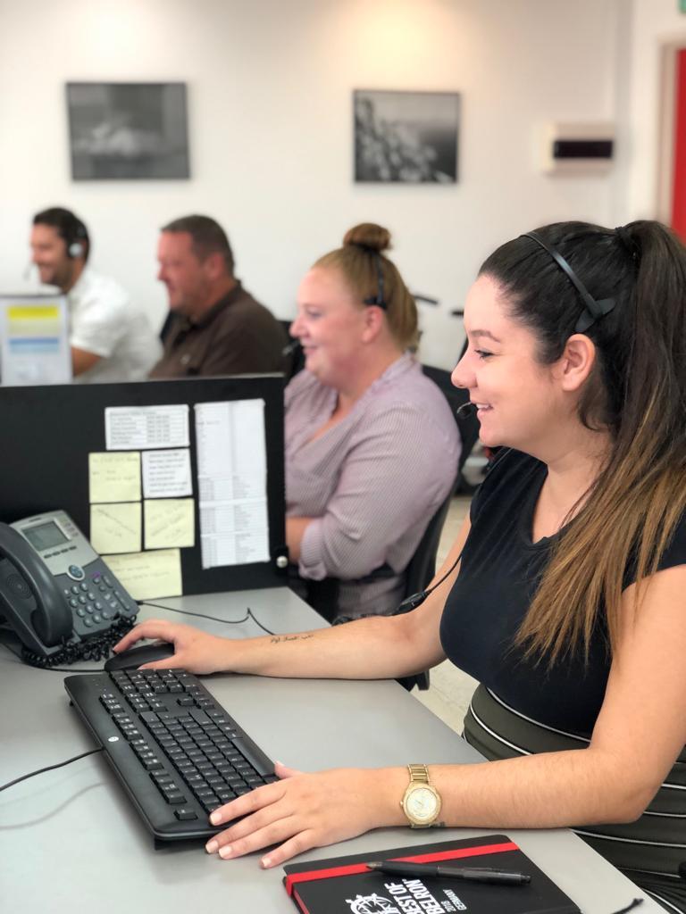 A photo of inside of the Taurus head office.