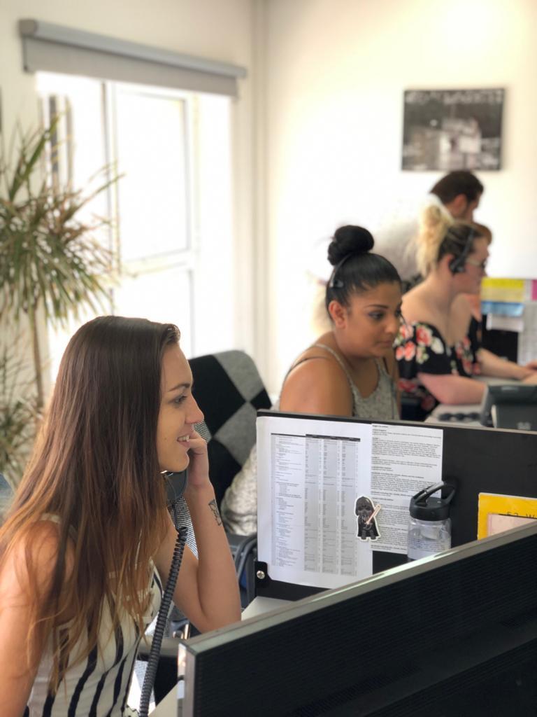 A photo of inside of the Taurus head office.